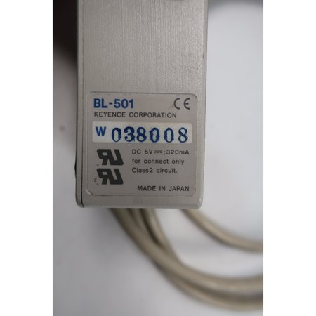 Keyence Bl-501 5V-Dc Bar Code Scanner BL-501